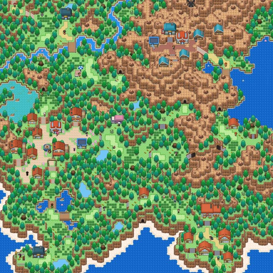 pokemon region map creator online